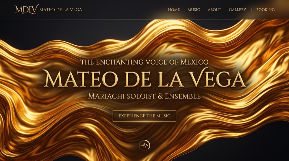 Mateo de la Vega — sitio de artista de mariachi